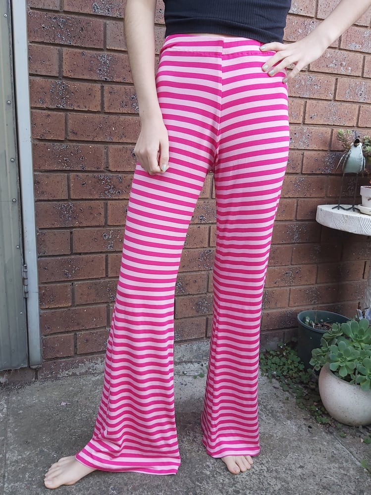 Image of Kat pants - pink stripe