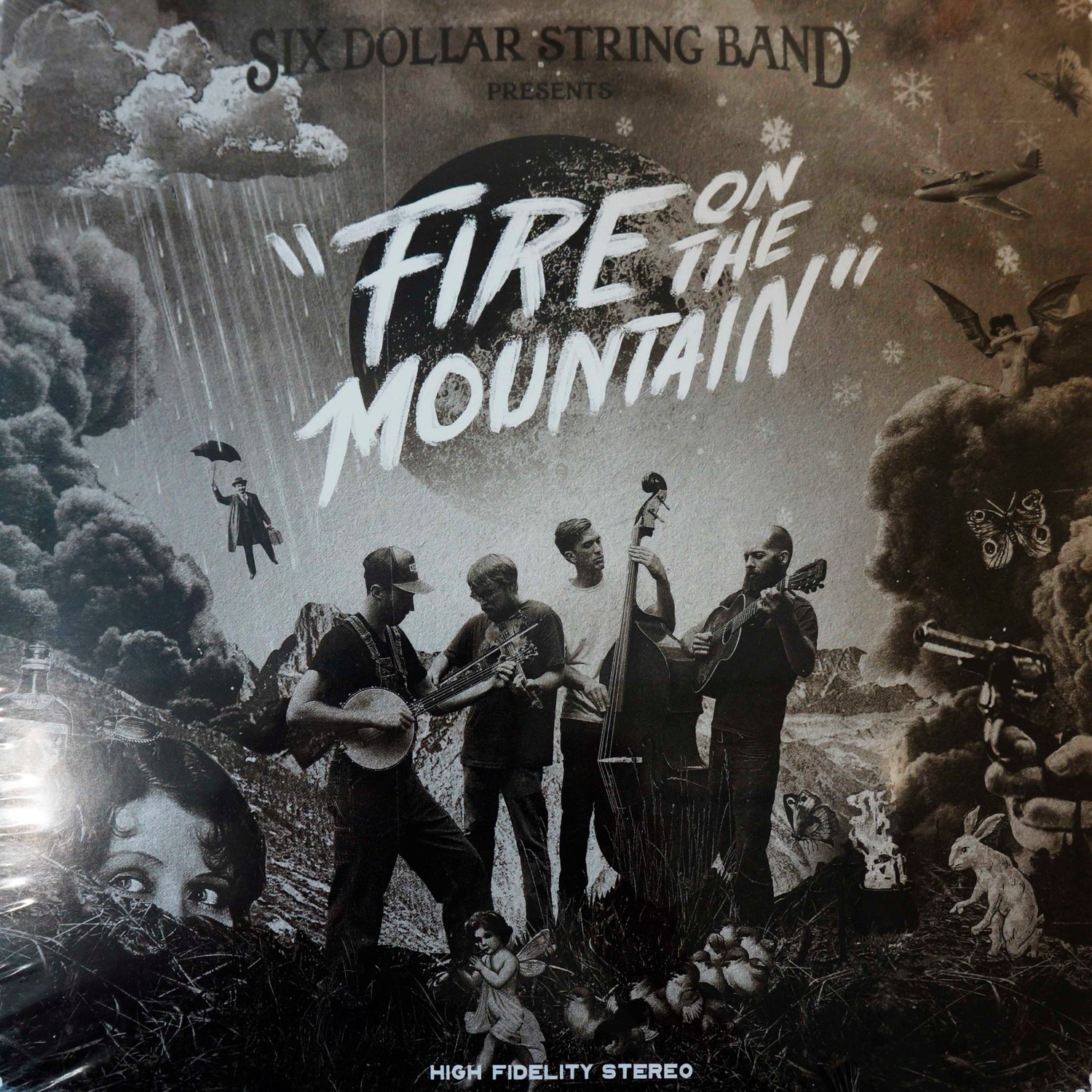 "Fire on the Mountain" Double LP by Six Dollar String Band