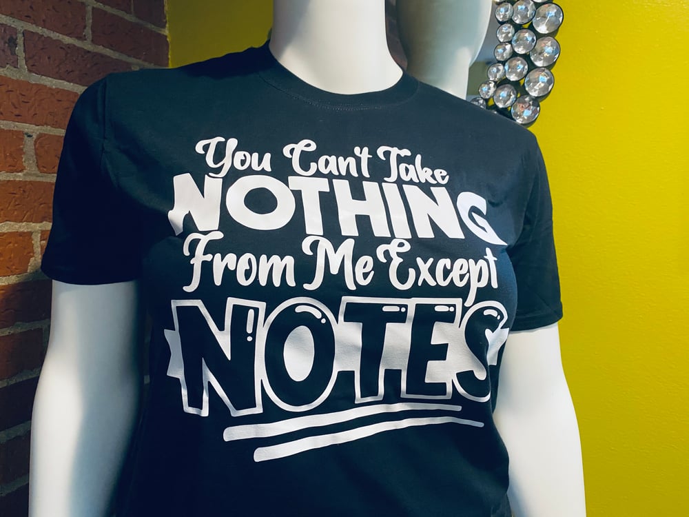 Image of Notes Tshirt 