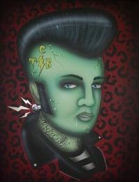 Zombie Psycho Rocker Print