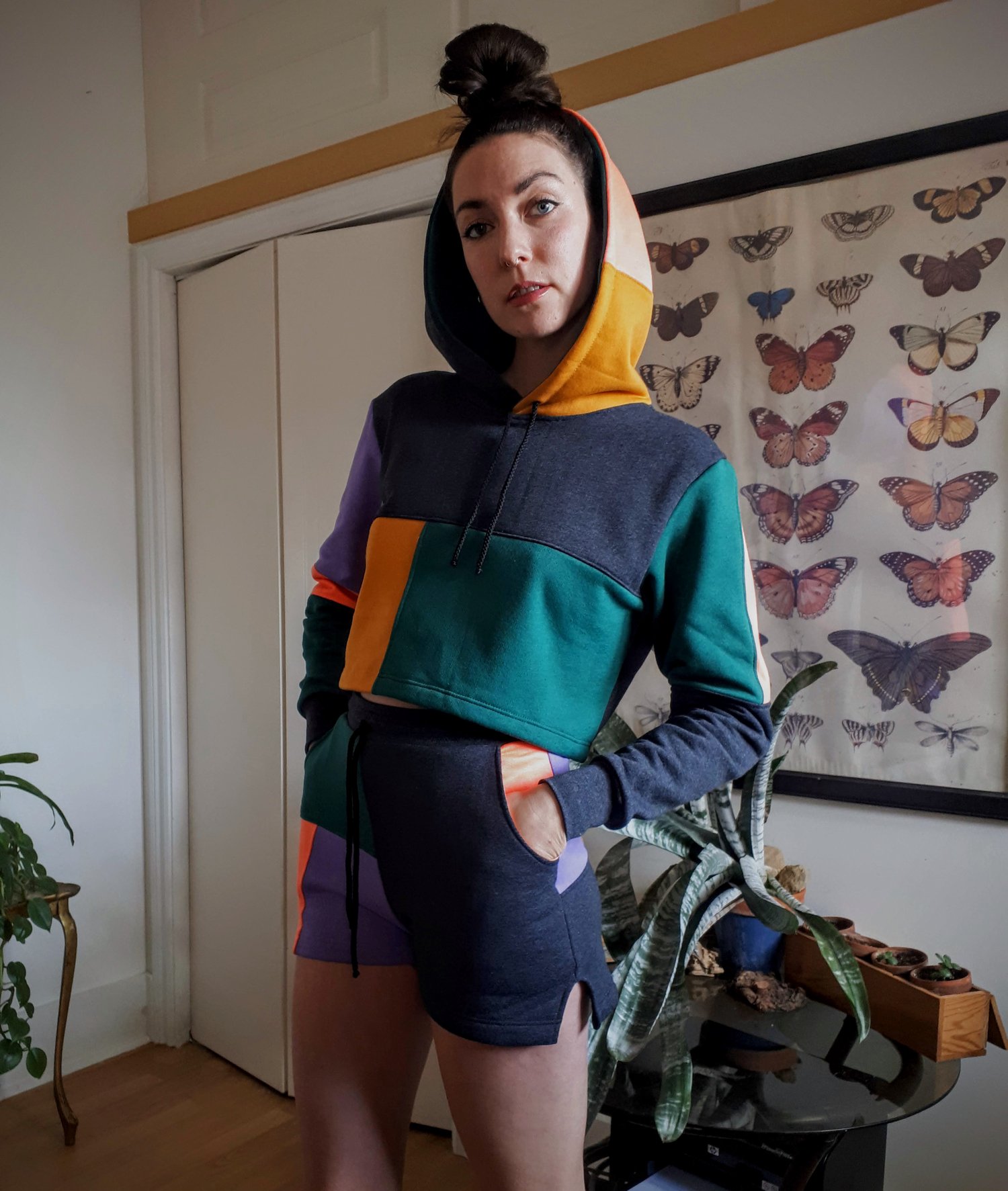 Image of Custom Patchwork Spring Sweat Set