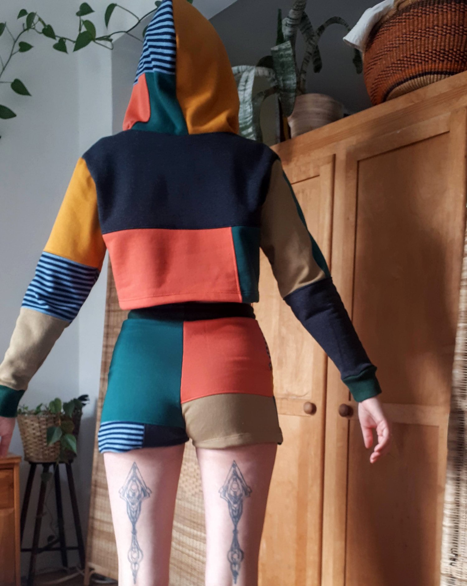 Image of Custom Patchwork Spring Sweat Set