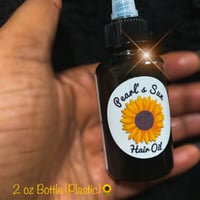 2 oz Hair Oil Plastic Squeeze Bottle 