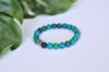 Chrysocolla 8mm Bead Bracelet