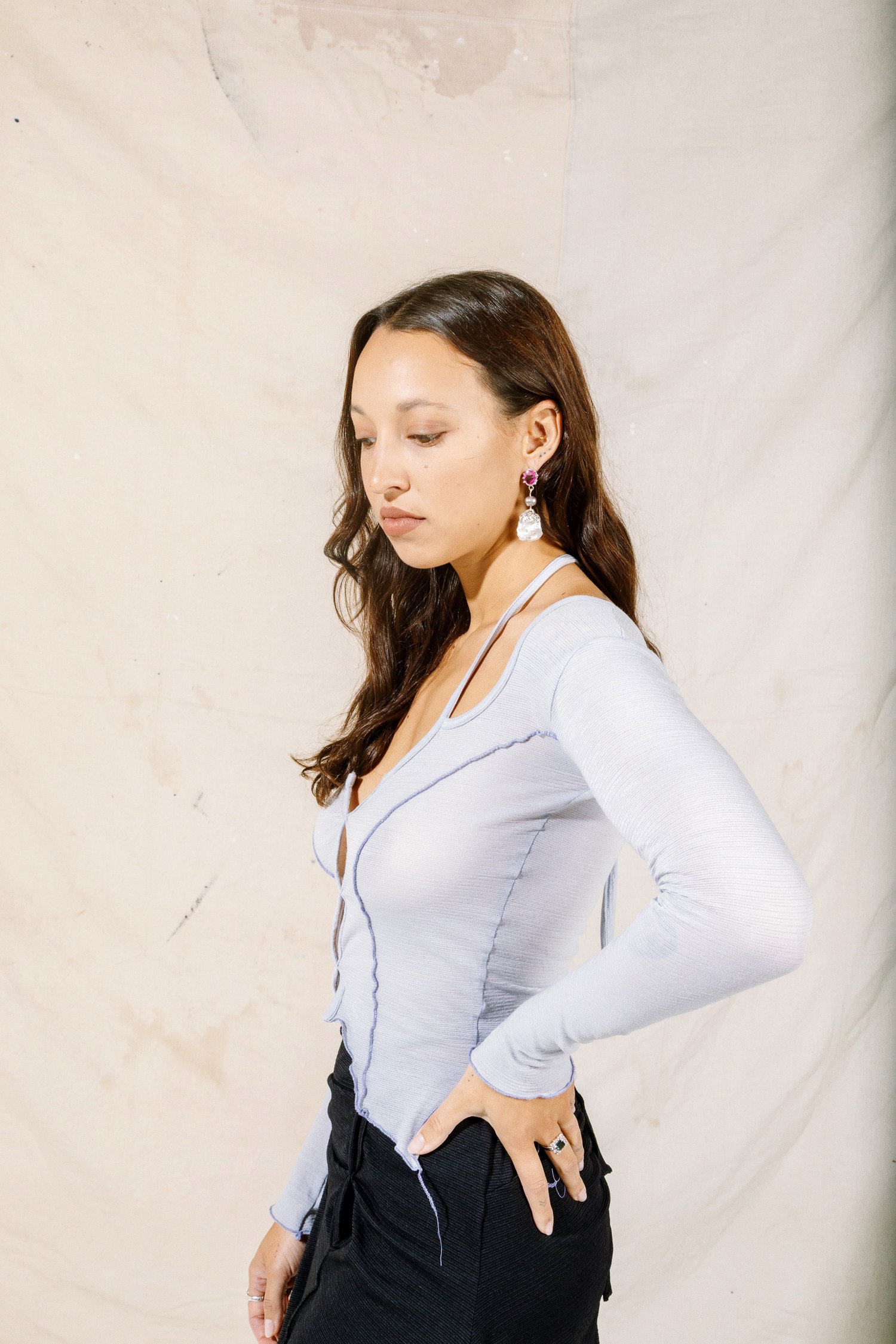 Image of No. 23 / Floss Cardi - Cloud