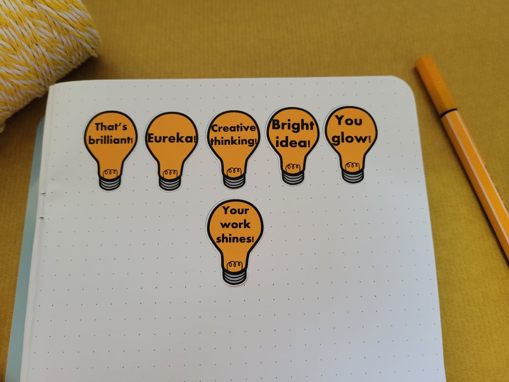 Light It Up Sticker Sheet