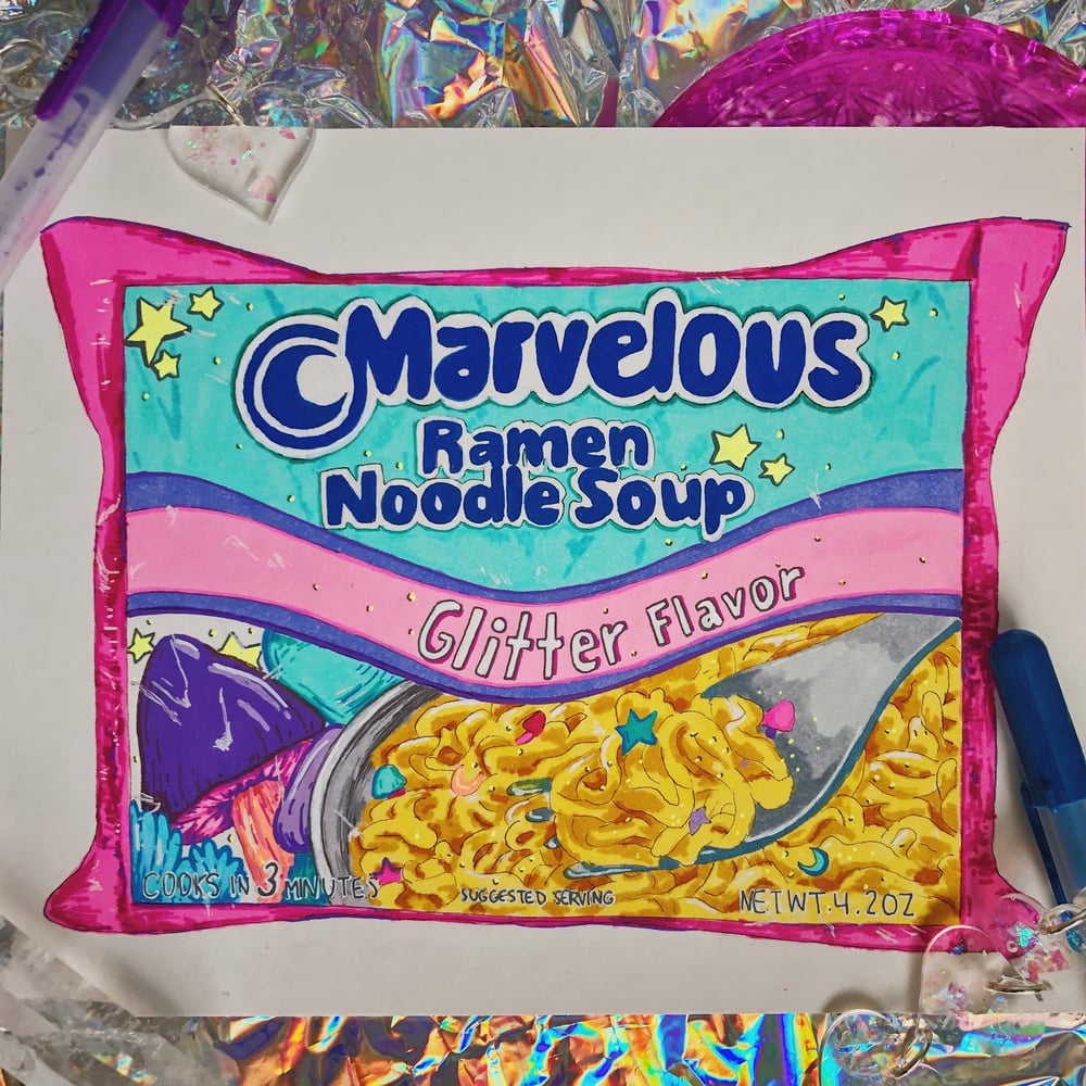 Image of Glitter Ramen 