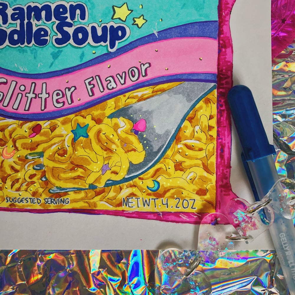 Image of Glitter Ramen 