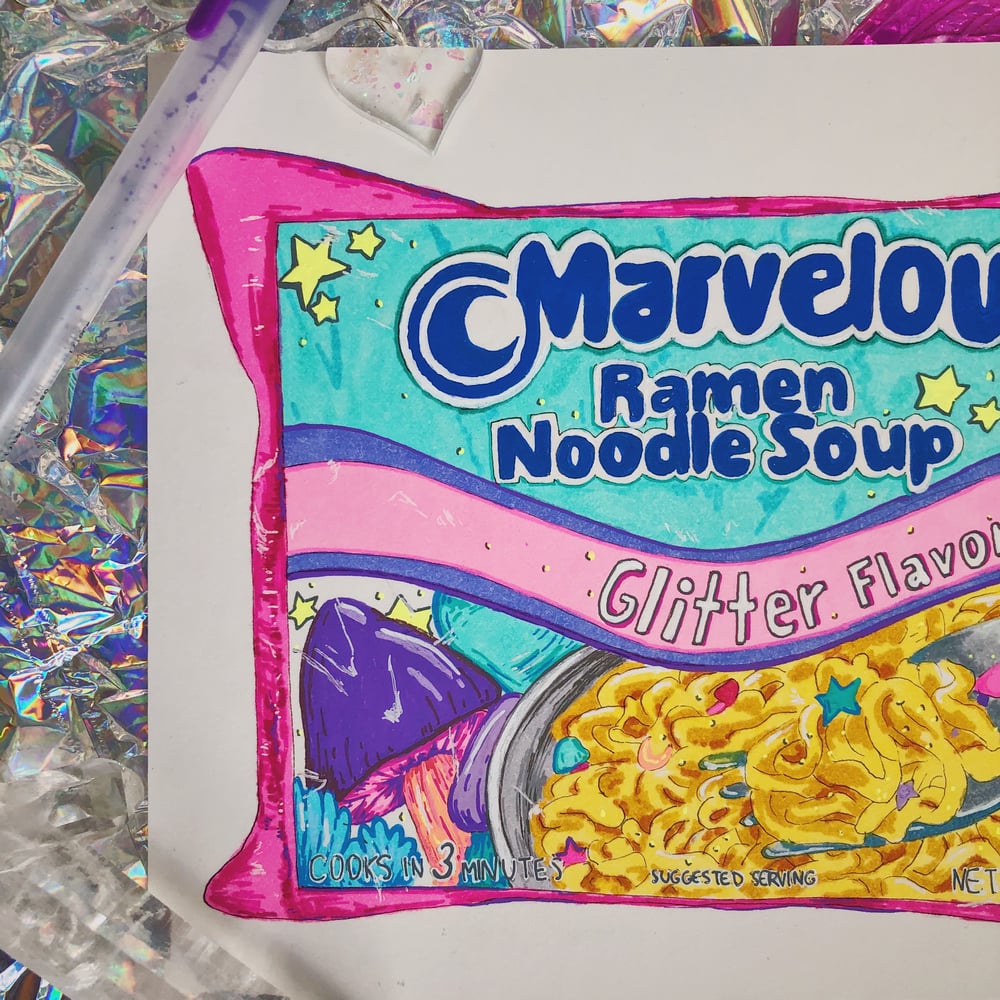 Image of Glitter Ramen 