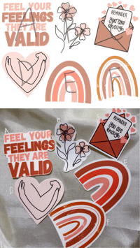 Boho Stickers