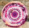 Image of Swirling in Pink Circular Weaving