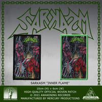 SARKASM - Inner Flame - Cover Artwork Patch