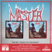 MASTER - Vindictive Miscreant - Cover Artwork Patch
