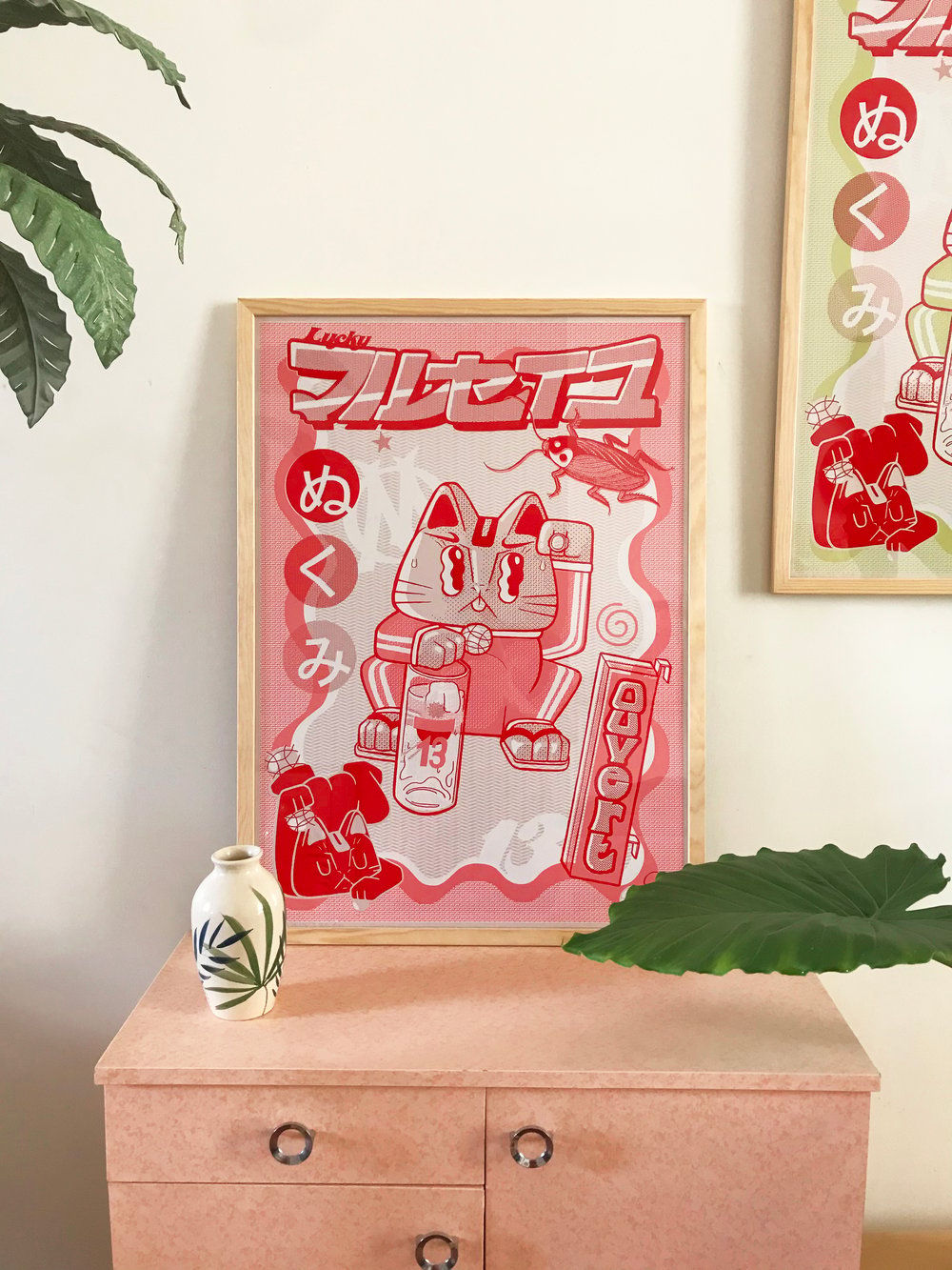 マルセイユ Maruseiyu - bubble pink / SERIGRAPHIE XL