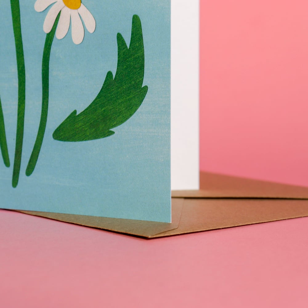 Daisies Greetings Card