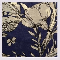 Image 1 of Tissu:  draw me a flower bouquet