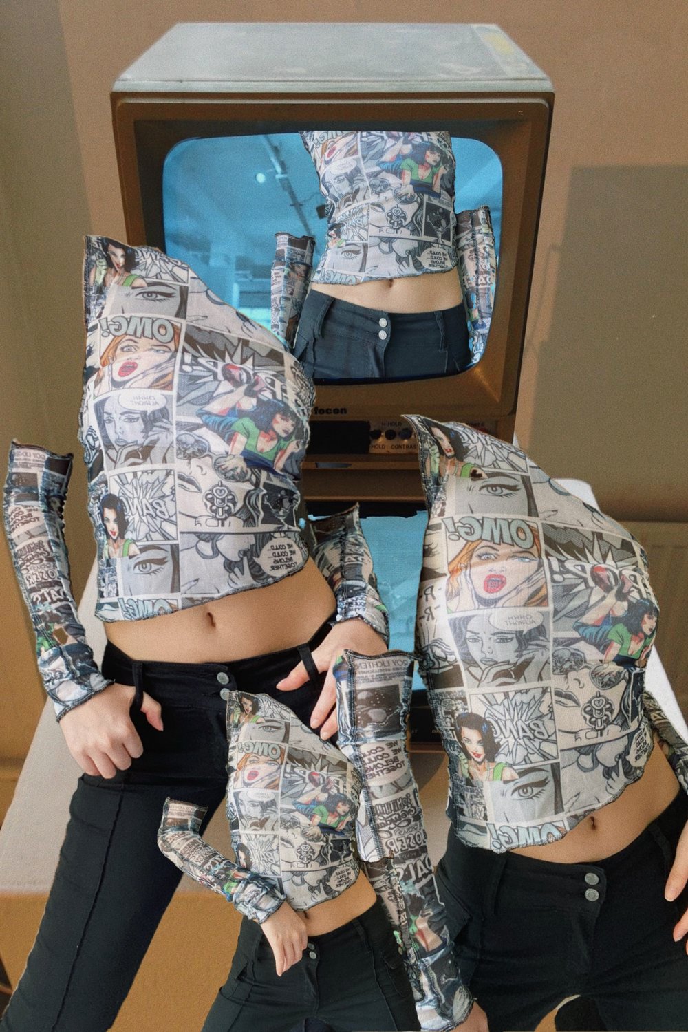 Image of SYDNEY MESH TOP
