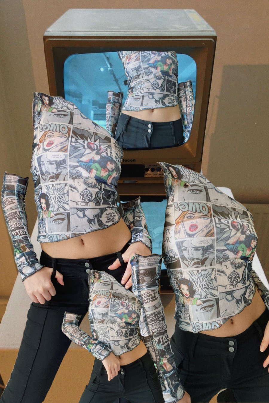 Image of SYDNEY MESH TOP