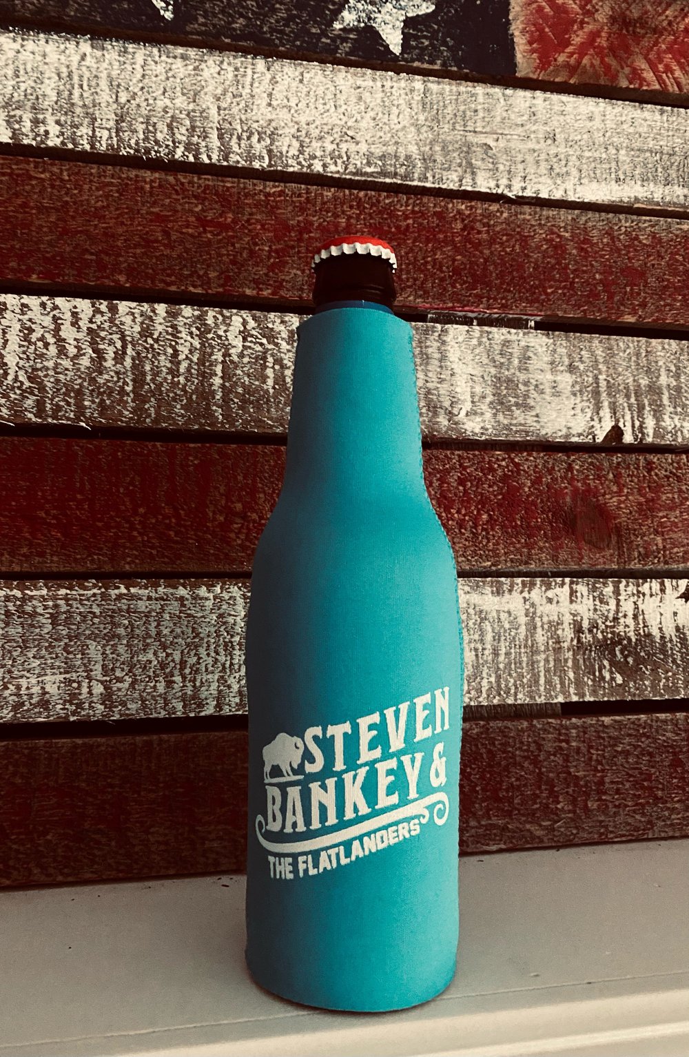 Logo Zipper Bottle Koozies