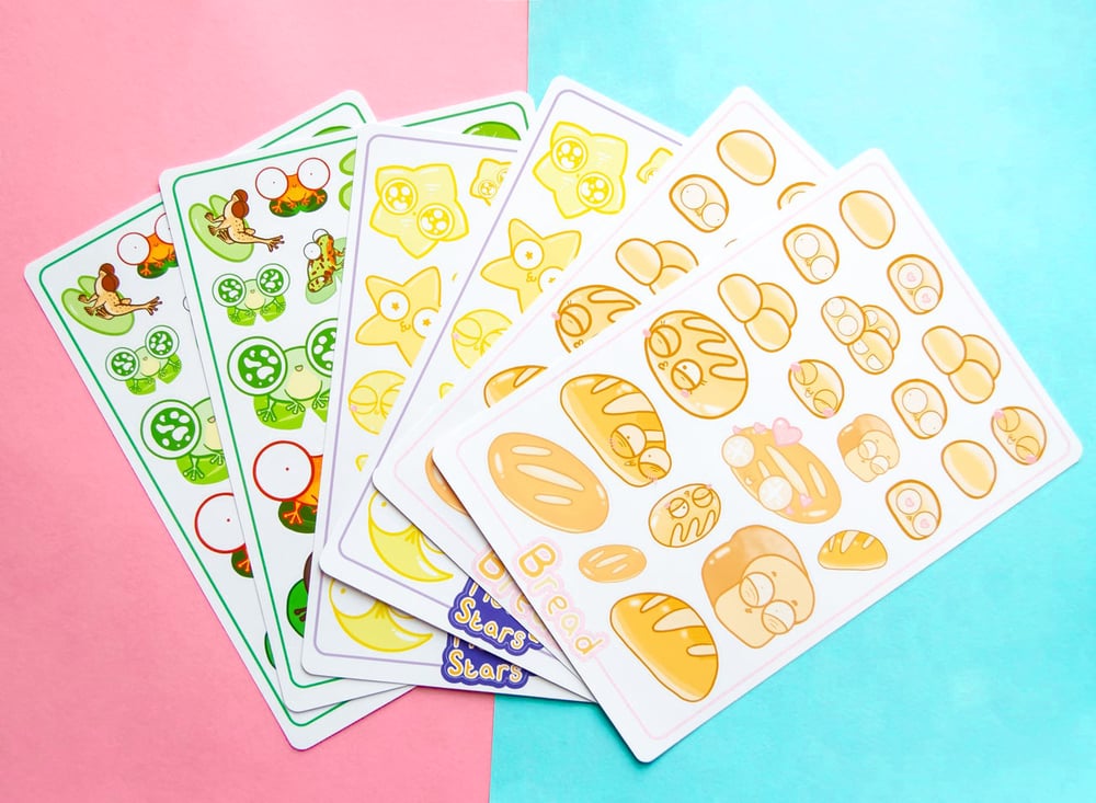 Image of Sticker Sheet Bundle!
