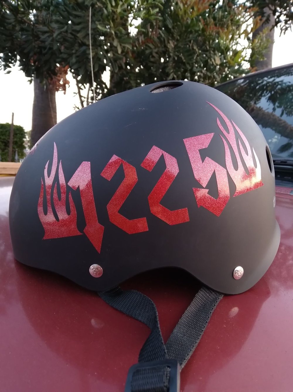 Helmet Names and Numbers