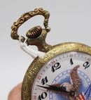 Image of Rare Arnex Swiss Mechanical Pocket Watch President FDR Memorial Series