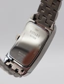 Image of Classic Men’s “1881 Movado Suisse” Rectangle Stainless Steel Watch