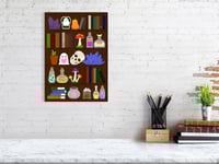 Image 3 of Trinkets and Books Print