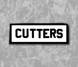 Image of "Cutters" Bumper Sticker, 1