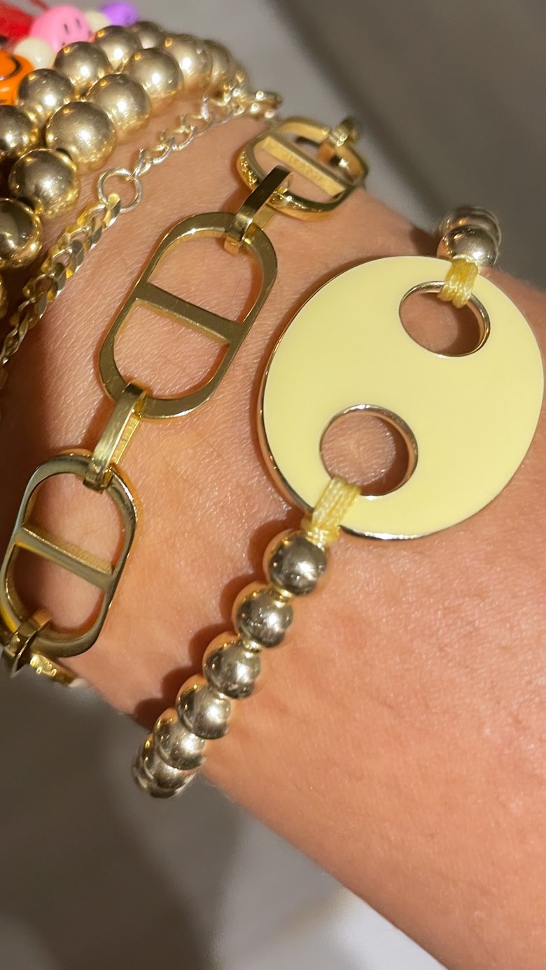 Image of Gucci Plate  bracelet 