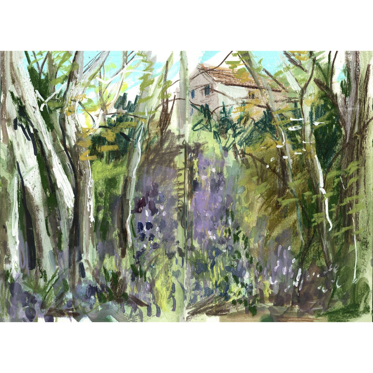 Image of Spring Sketches - Sketchbook Zine