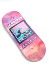 LC BOARDS FIngerboard 98x34 Wave Graphic WIth Foam Grip Tape