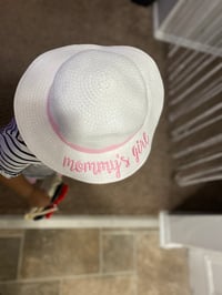 Image 2 of Mommy’s girl beach hat