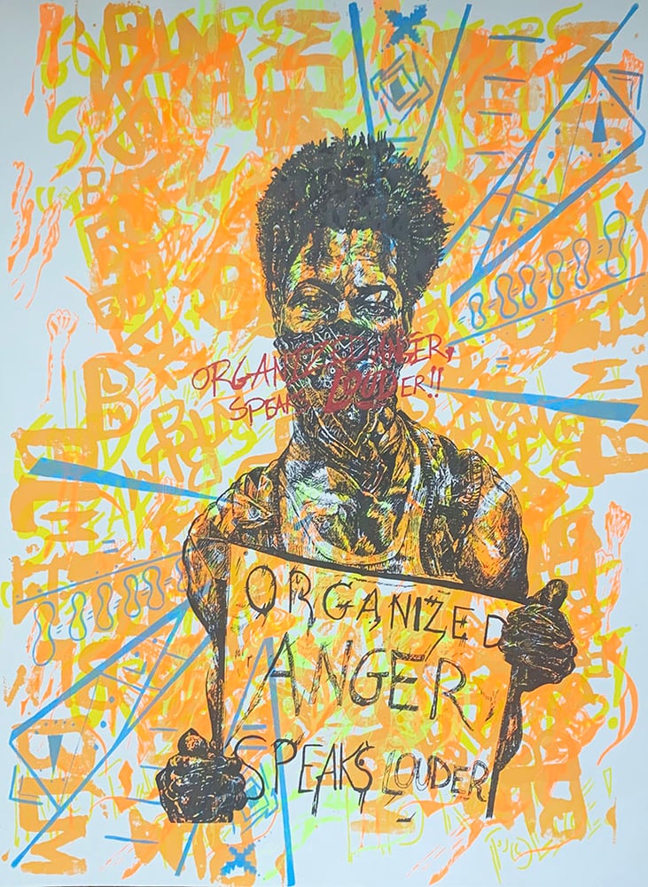 Image of Organized ANGER on Full Blast (Print II)