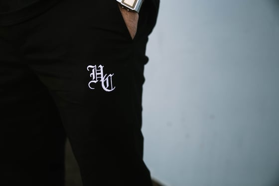 Image of EMBROIDERED PANTS