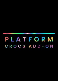 PLATFORM CROCS