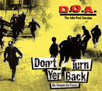 D.O.A. - "Don't Turn Your Back On Desperate Times" 12" EP