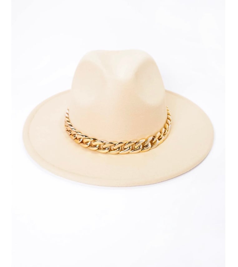 Image of Wide Brim Bling Fedora Hat
