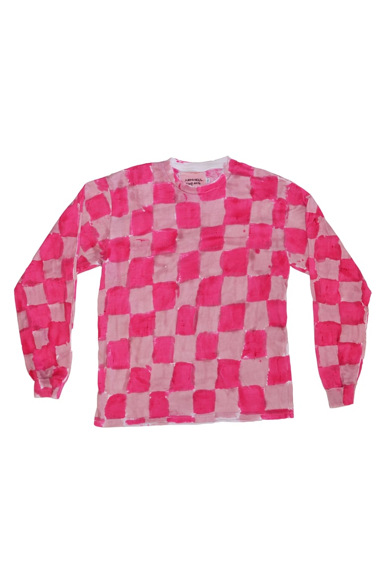 Image of hot pink long sleeve