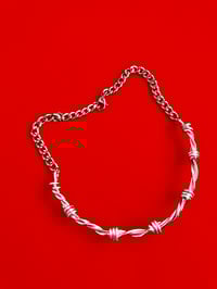 Image 6 of EXTRA THICK BARBED WIRE CHOKER