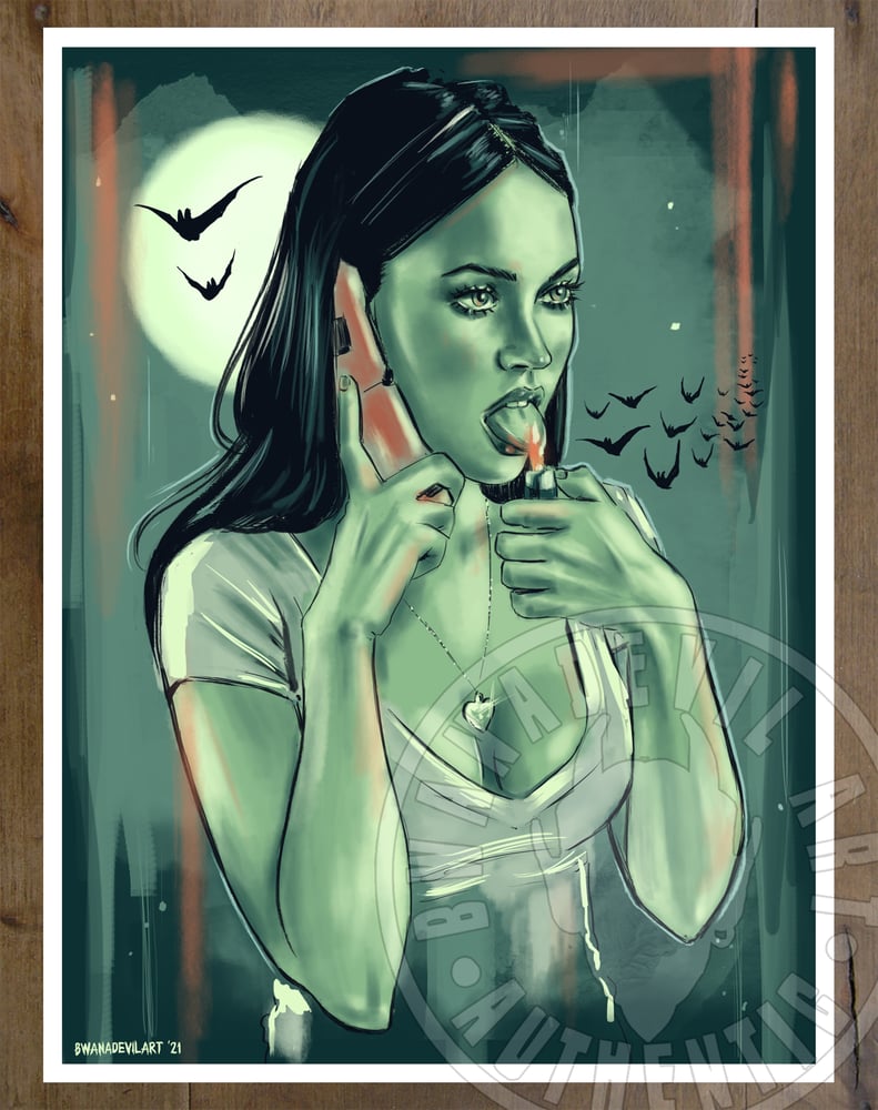 Image of Jennifer's Body Art Print  (9x12 in.)