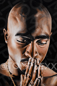 Tupac Print by Tomplexx