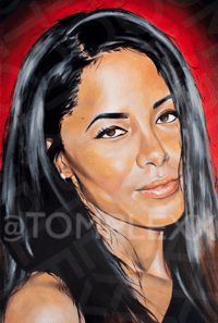 Aaliyah Print by Tomplexx