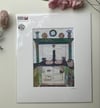 Calon y Cartref/Heart of the Home Print