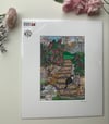 I’r Berllan/To the Orchard Print