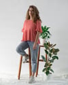 Camisola Rosa Salmão
