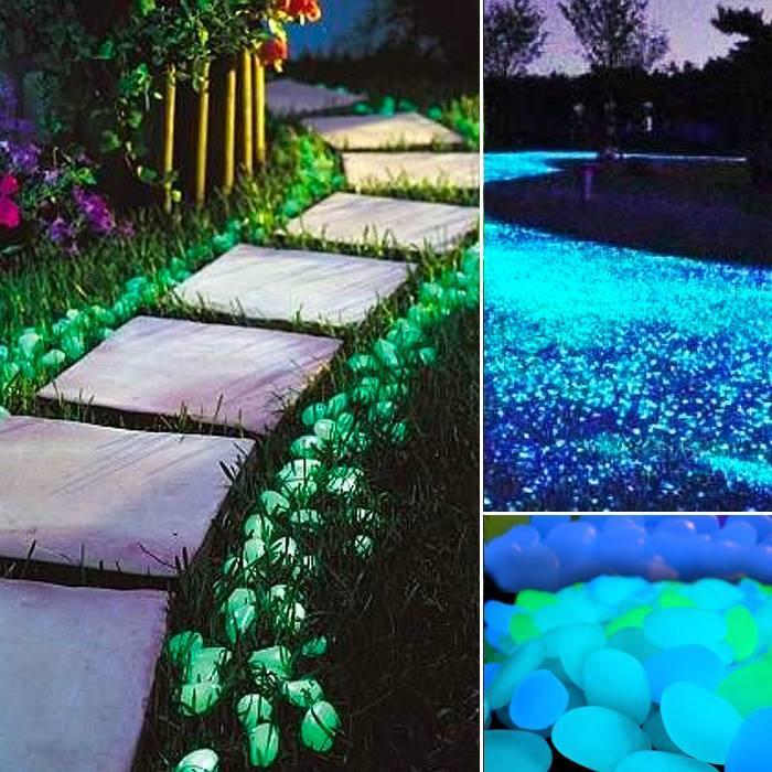 Image of Glowing Garden Stones