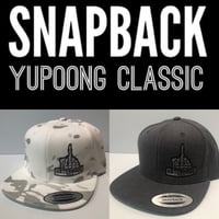 Image 1 of SnapBack- White Camo or Solid Charcoal