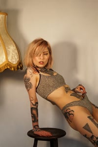 Image 1 of Beige Leopard Brazilian