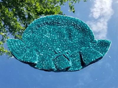 Image of Teal Mushroom Cap